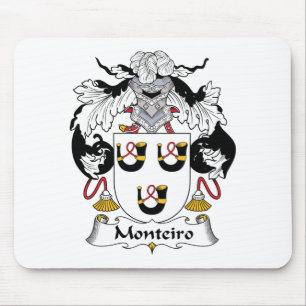 Monteiro Family Crest Mouse Pad