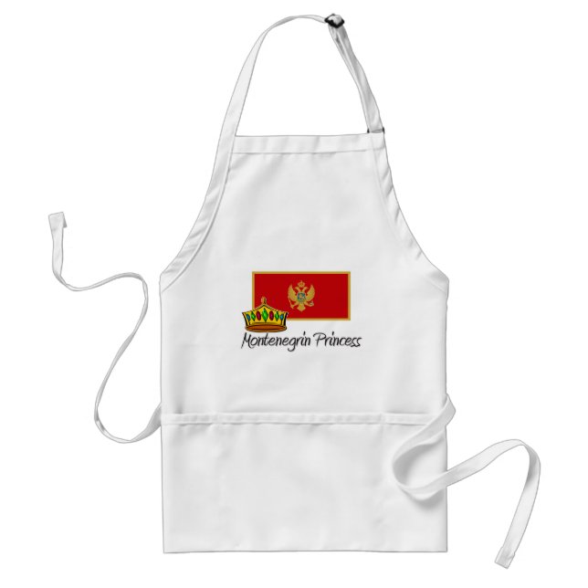 Montenegrin Princess Standard Apron (Front)