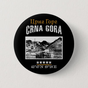 Montenegro 2 Inch Round Button
