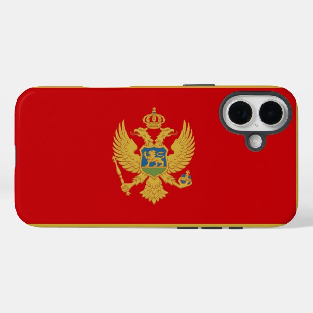 Montenegro Case-Mate iPhone Case (Back (Horizontal))