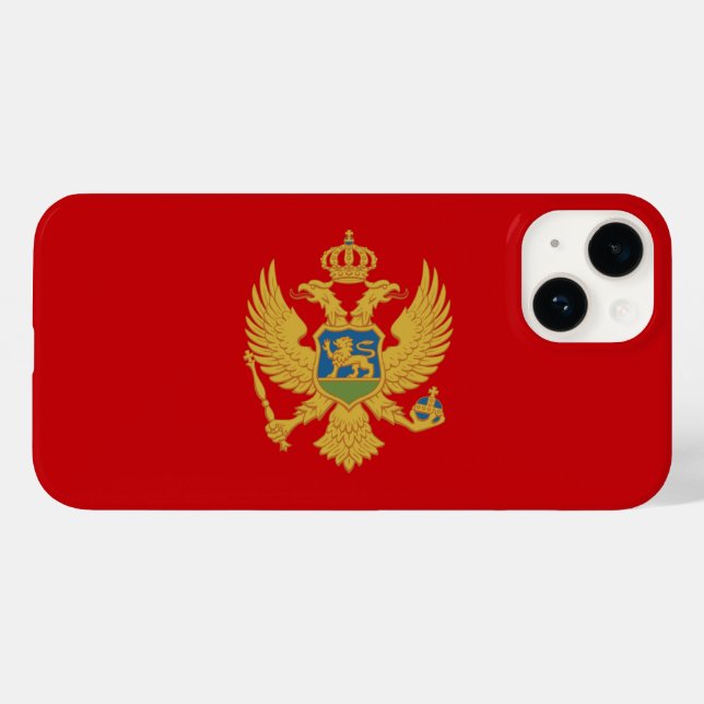 Montenegro Case-Mate iPhone Case (Back (Horizontal))