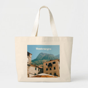 Montenegro Cityscape  Large Tote Bag