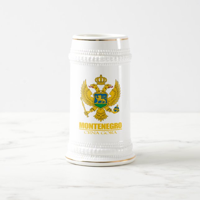 Montenegro COA Beer Stein (Center)