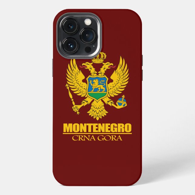 Montenegro COA iPhone Case (Back)