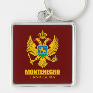 Montenegro COA Keychain