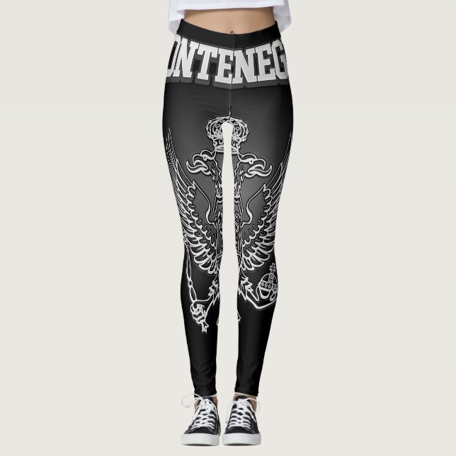 Montenegro Coat of Arms Leggings (Front)