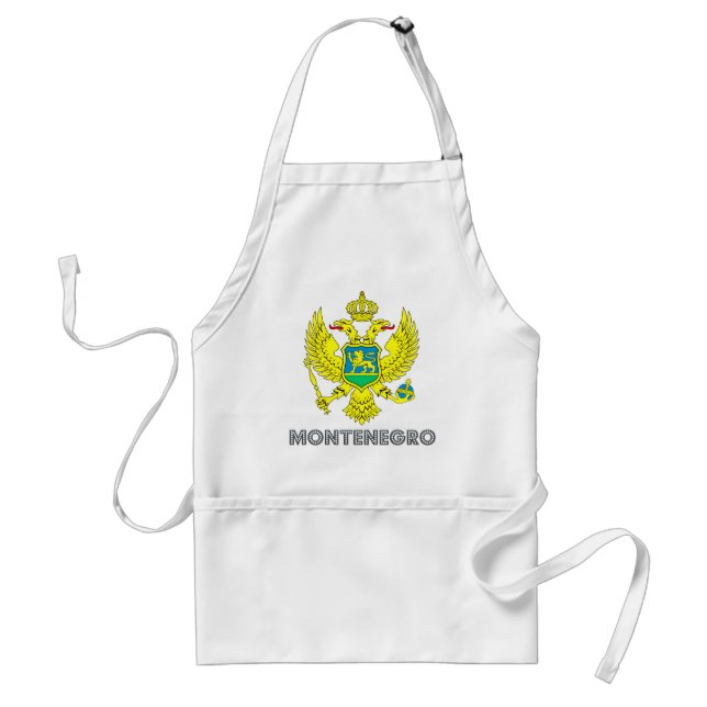 Montenegro Coat of Arms Standard Apron (Front)