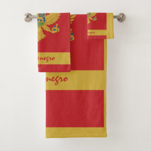 Monténégro Drapeau et Monténégro Voyage/sports