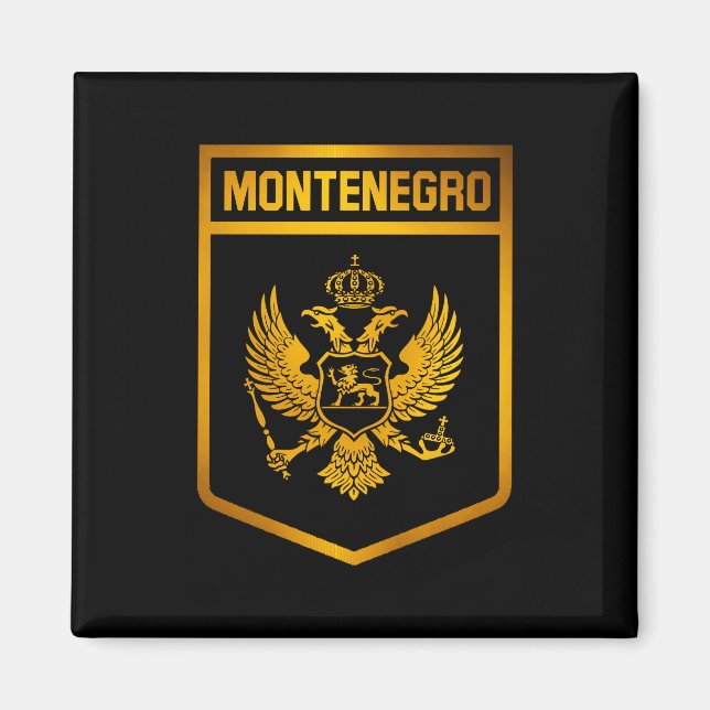 Montenegro Emblem Magnet (Front)