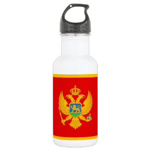 Montenegro Flag 532 Ml Water Bottle