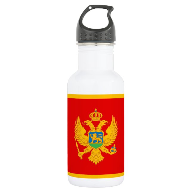Montenegro Flag 532 Ml Water Bottle (Front)