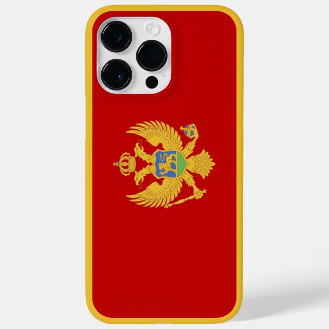 Montenegro flag Case-Mate iPhone case (Back)
