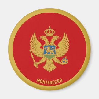 Montenegro Flag Charming Patriotic Magnet