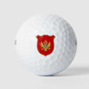 Montenegro Flag Grand Patriotic Golf Balls