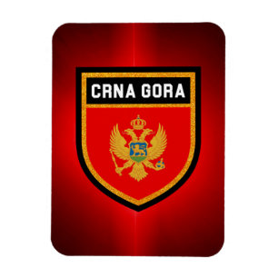 Montenegro Flag Magnet