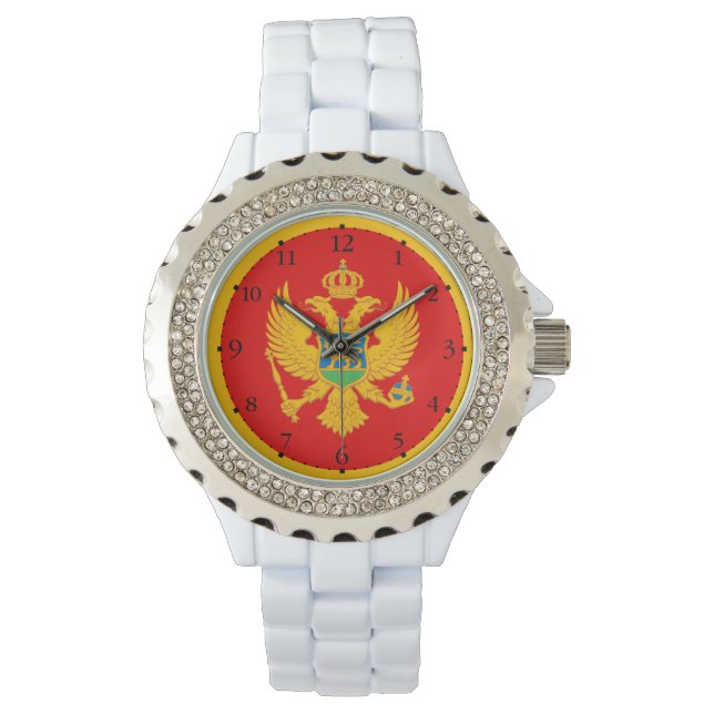 Montenegro Flag Watch (Front)