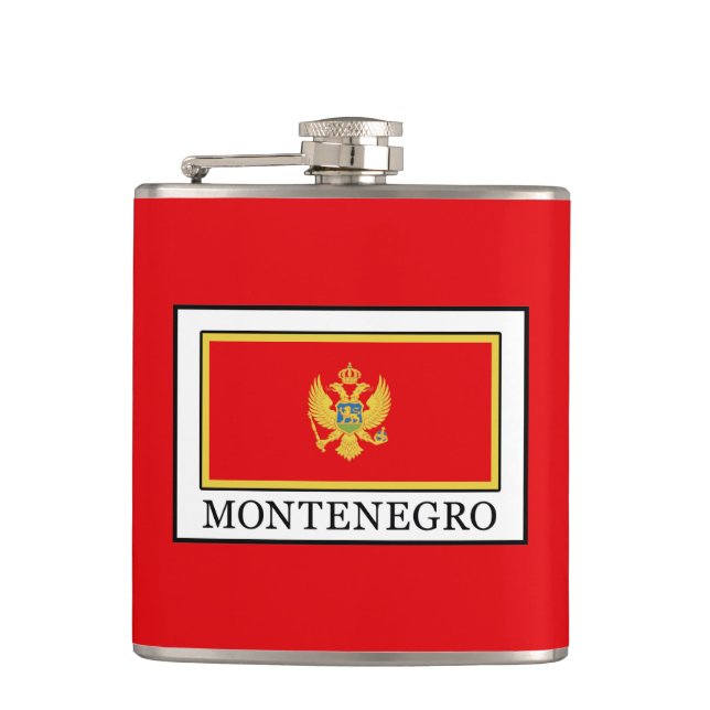 Montenegro Hip Flask (Front)
