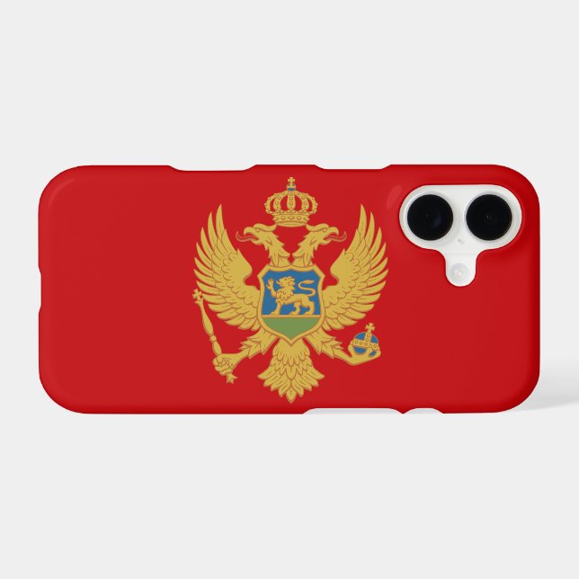 Montenegro iPhone Case (Back Horizontal)