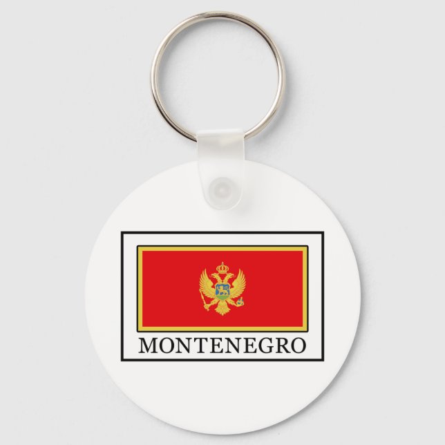 Montenegro Keychain (Front)