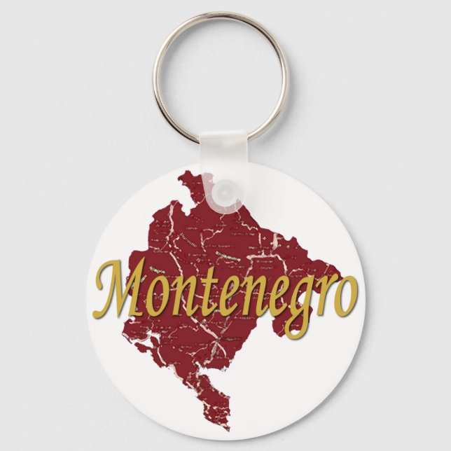 Montenegro Keychain (Front)