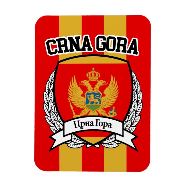 Montenegro Magnet (Vertical)
