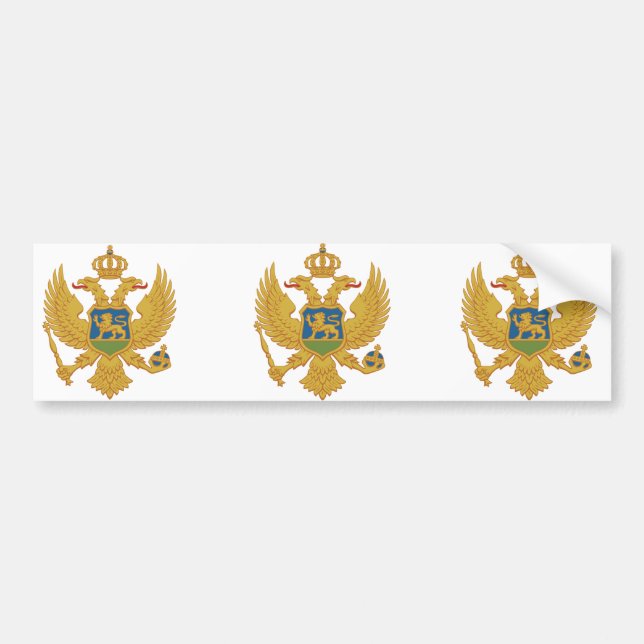Montenegro, Montenegro Bumper Sticker (Front)
