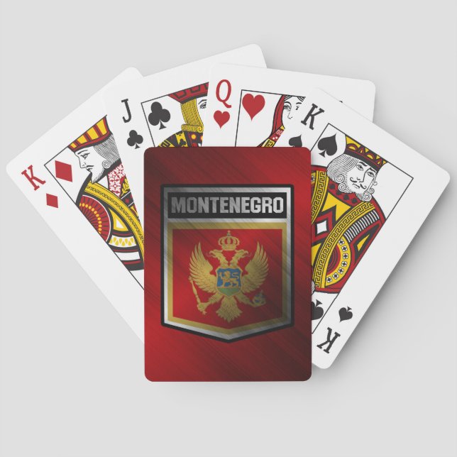 Montenegro Playing Cards (Back)