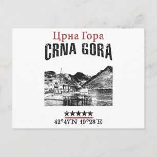 Montenegro Postcard