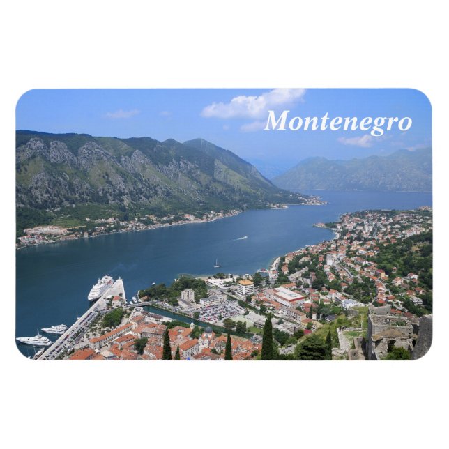 Monténégro Premium Magnet (Horizontal)