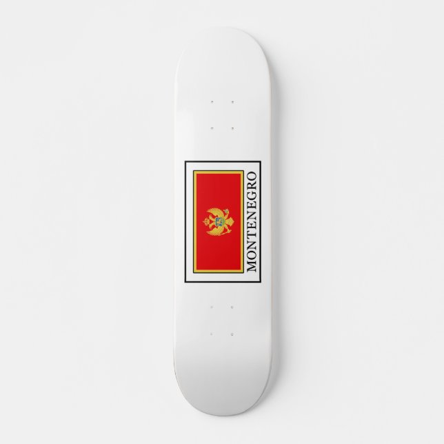 Montenegro Skateboard (Front)