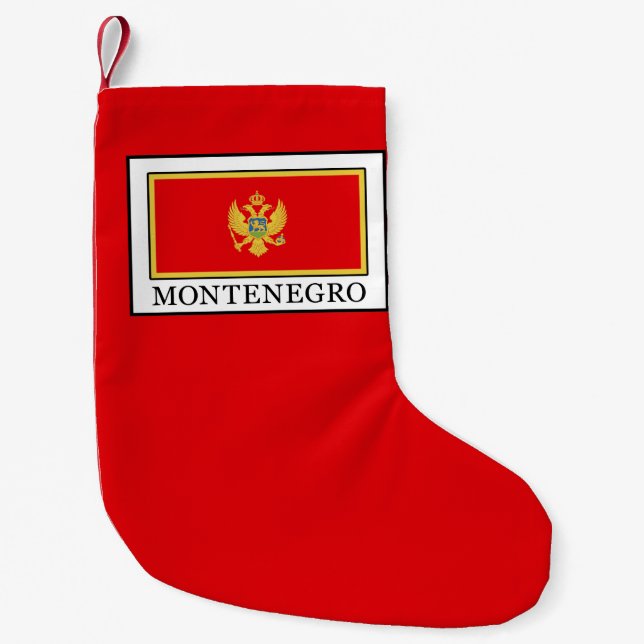 Montenegro Small Christmas Stocking (Front)