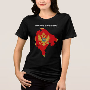 MONTENEGRO Special Customizable Vacation Tour Tri-Blend Shirt