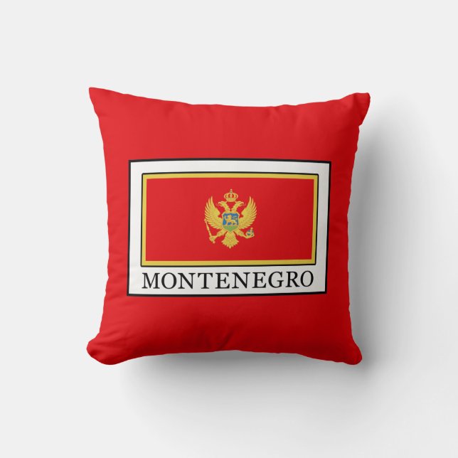 Montenegro Throw Pillow (Front)