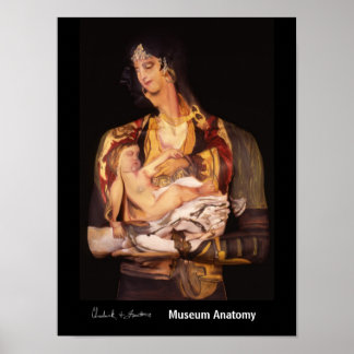 Montenegro Woman With Child, after Jaroslav Cermak Poster