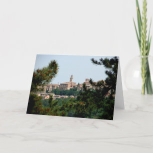 Montepulciano, Italy Card