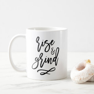 Monter et Grind Typography Mug