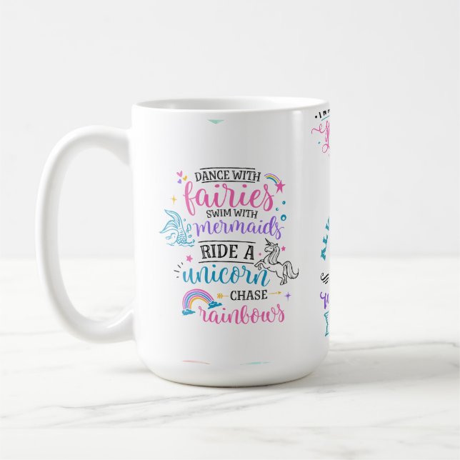 Monter une Unicorne Mug (Gauche)
