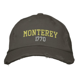 Monterey 1770 embroidered hat