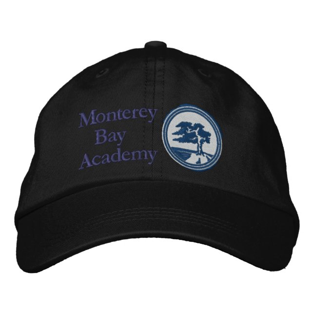 Monterey Bay Academy Hat - Navy Cypress (Front)