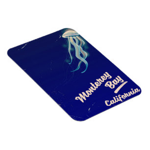 Monterey Bay California Jelly vintage travel Magnet