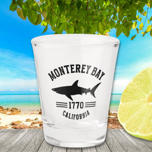 Monterey Bay California Surfer Paradise Shot Glass