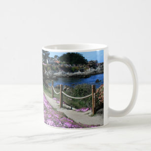Monterey Bay Coast Line, Spring Path Mug