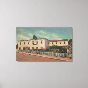 Monterey, CA - Home of Robert Louis Stevenson Canvas Print