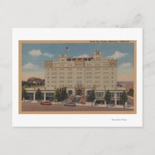 Monterey, CA - Hotel San Carlos View Postcard