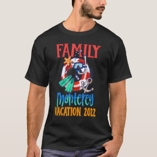 Monterey California 2022 Matching Family Group Vac T-Shirt