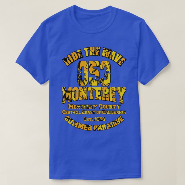 Monterey California gift T-Shirt (Design Front)