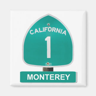 Monterey California Highway 1 Magnet