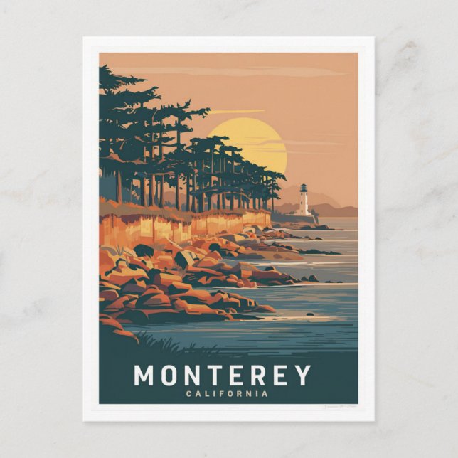 Monterey  California Postcard (Front)