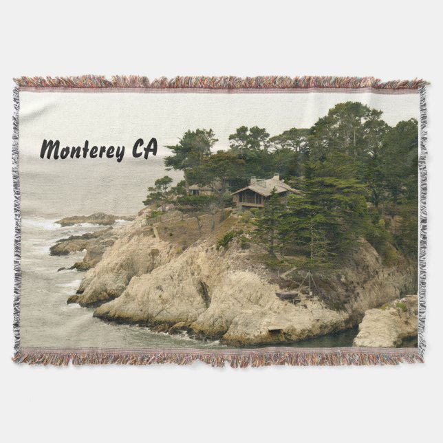Monterey California Throw Blanket (Front)