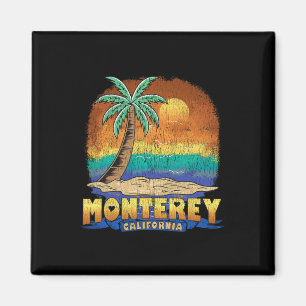 Monterey California Vintage Distressed Souvenir Magnet